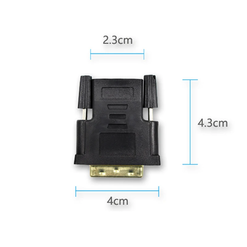 1 قطعة DVI 24 + 1 ذكر إلى HDMI Famale محول محول Cable1080p DVI-i موصل محول جاك سلك الحبل للكمبيوتر PS3 العارض HDTV