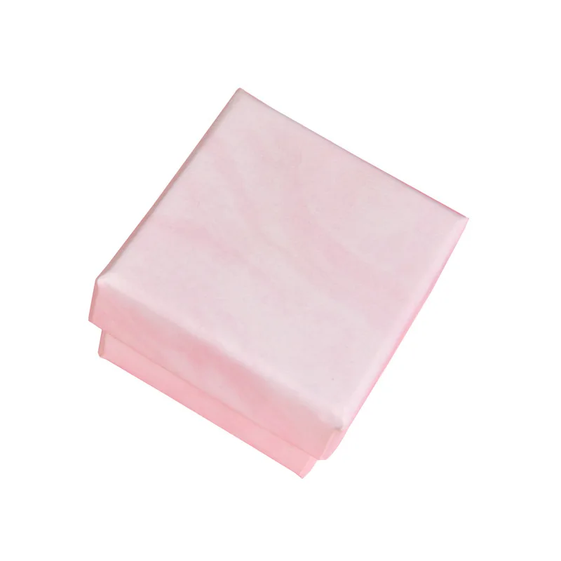 12Pcs Pink Jewelry Packaging Boxes Bag For Earrings Necklace Ring  Watch Boxes Storage Case Gift Small Business Package