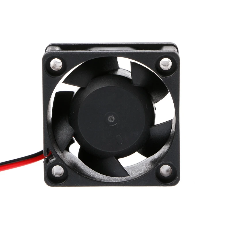 40mm×40mm×20mm DC 12V 2-Pin 5 Blade Cooler Brushless Mini Cooling Fan 4020