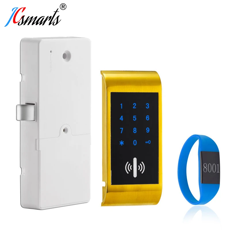 Intelligent Keypad RFID Electronic Cabinet Locker Sauna Lock for Home Gym School Spa Cabinet Door