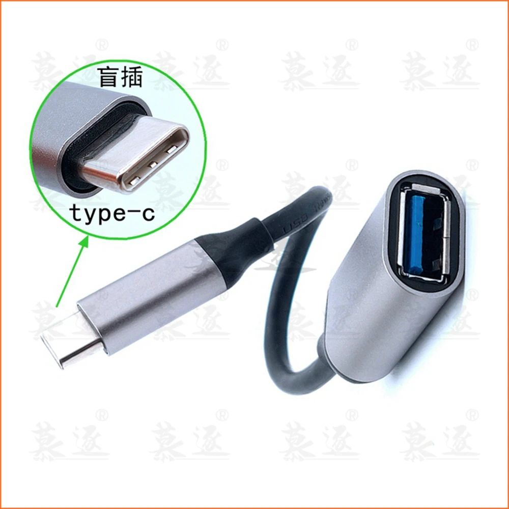 Usb3.1 connector type-C to USB Android mobile phone USB disk converter Huawei p10p20 glory v9v10 and other devices have OTG func