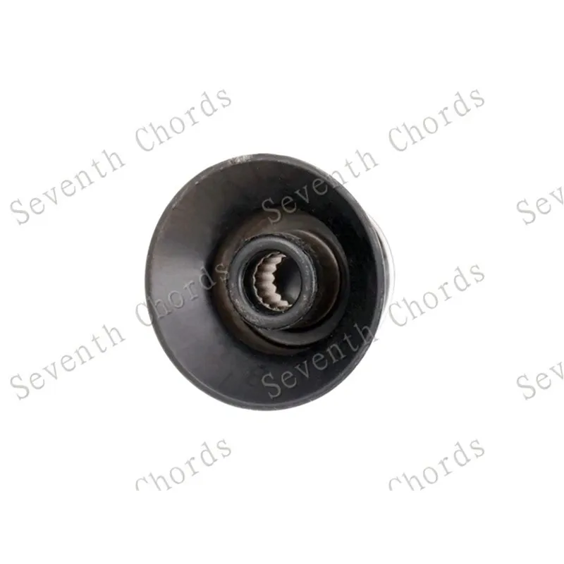 4 Stück/Set Schwarze Kunststoff-Gitarren-Lautstärkeregler-Kappen Potentiometer-Kappen Musikinstrumente Großhandel – Detail 3
