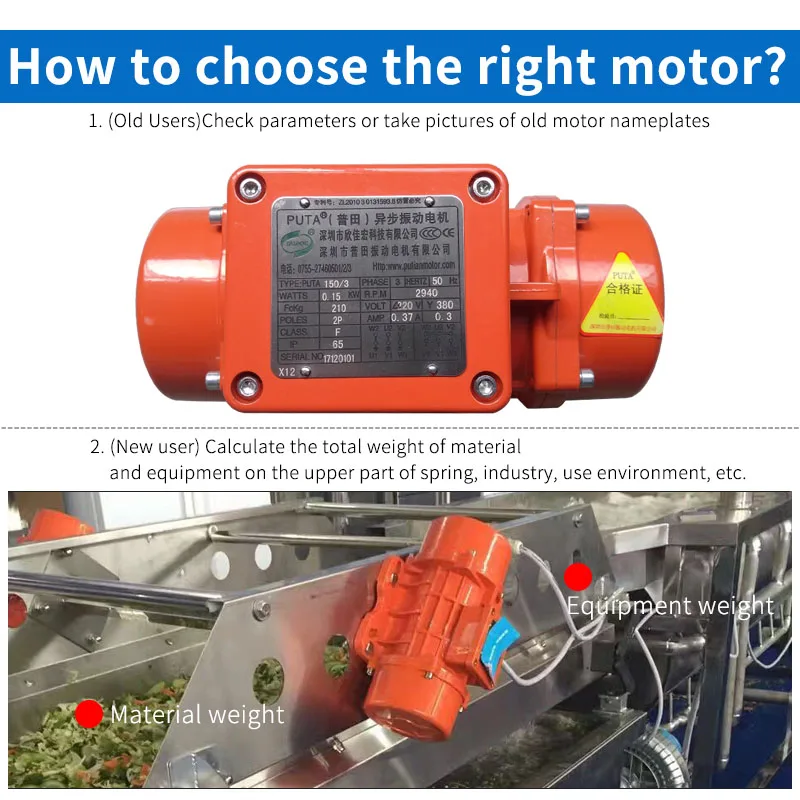 Imagem -05 - Motor de Vibração sem Escova Mve300dcb Transportador de Triagem para Cascalho 24v 12v 3600 kw Rpm 3kn