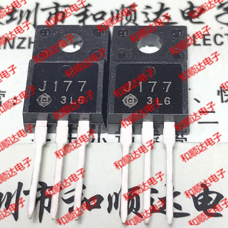 

10PCS 2SJ177 J177 TO-220F P -60V -20A