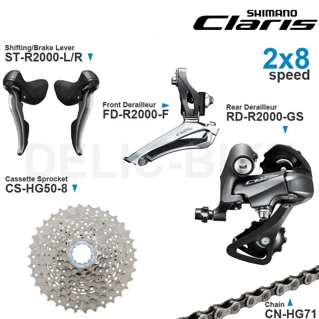 Shimano Claris Groupset Front Rear Derailleur Shimano Claris Crank Claris Chain Bicycle Crank Chainwheel Aliexpress