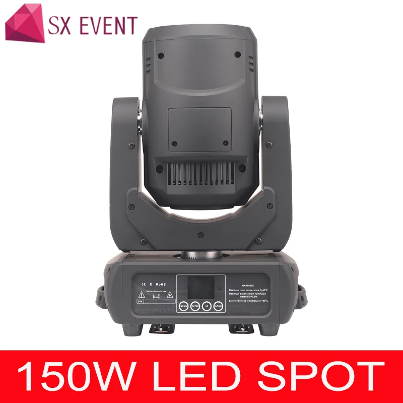 1pc New Beam Angle 15° Focus Function 150W Led Spot Moving Head Light Dmx Dj Spot Light For Disco Bar