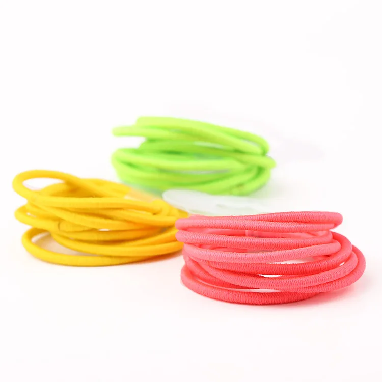 New Hair Elastic Bands Scrunchy Hair Accessories Headband for Women Girl Hairband Hair Ties Gum Rubber Bands