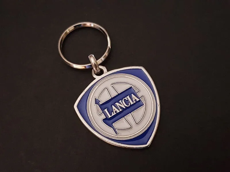 Keychain Lancia Fulvia Flamina Gamma Thema Y10 Lybra Thesis Dedra Kappa Musa, keyring