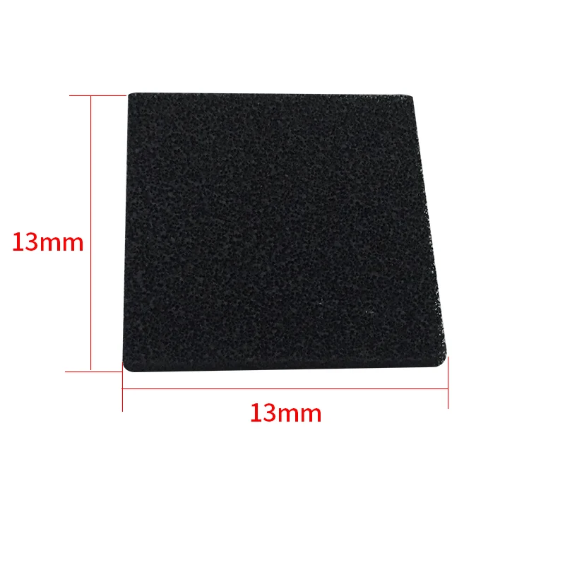 

2/5 pieces Filter high quality Activated Carbon Filter Sponge for 493 Solder Smoke Absorber ESD Fume Extractor size 13cm*13cm