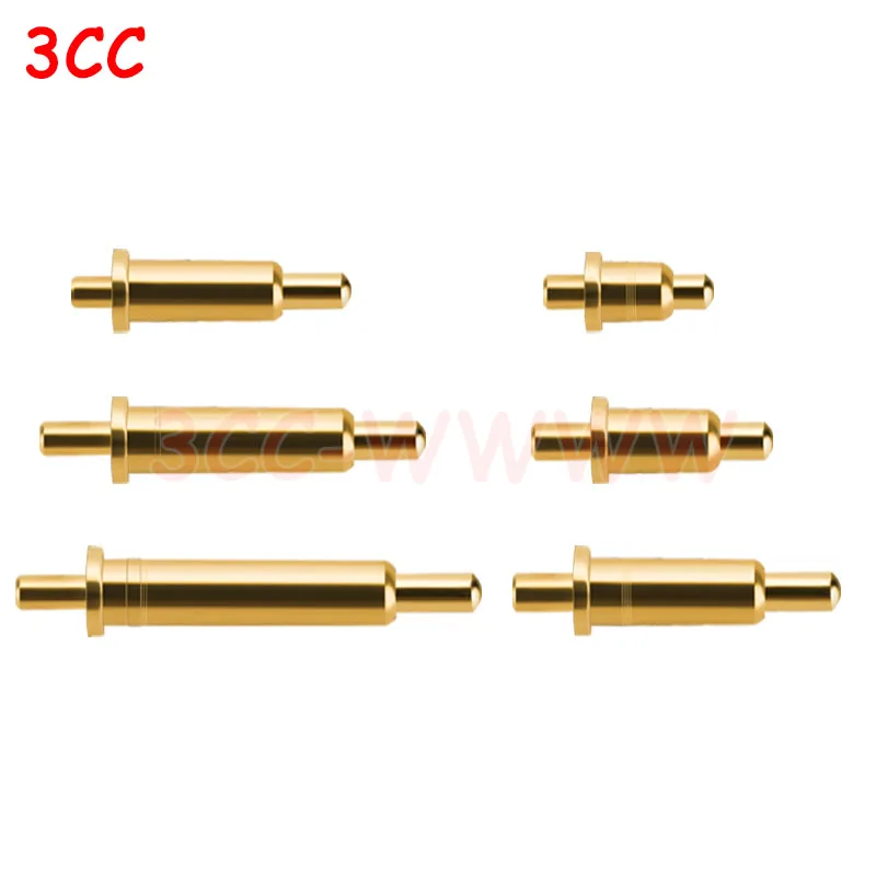 

10Pcs Pogo Pin Connector Pogopin Battery Spring Loaded Contact SMD Needle PCB 3 4 5 6 7 8 9 10 12 14 MM Test Prob