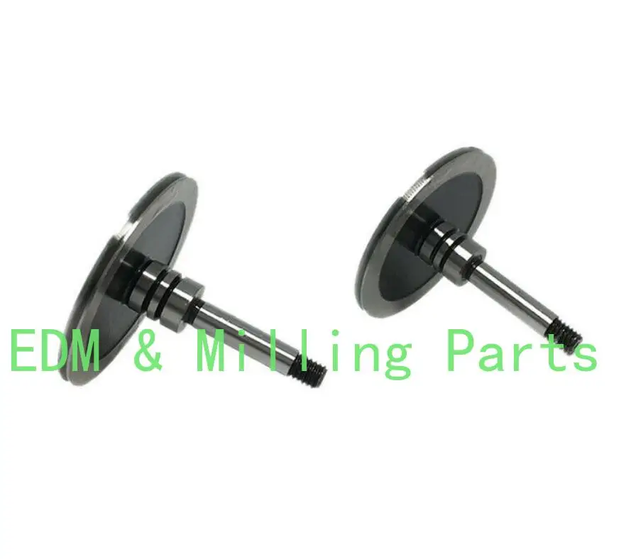 2PCS CNC Molybdenum Bilateral Guide Wheels For EDM Wire Cut Machines Parts 020