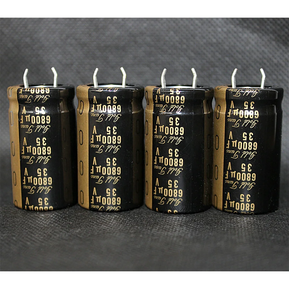 1 Buah-6 Buah 6800UF 35V Nichicon KG Tipe I 22*40Mm Pitch 10Mm 35V/6800Uf Kapasitor Elektrolitik Audio Kaki Aloi