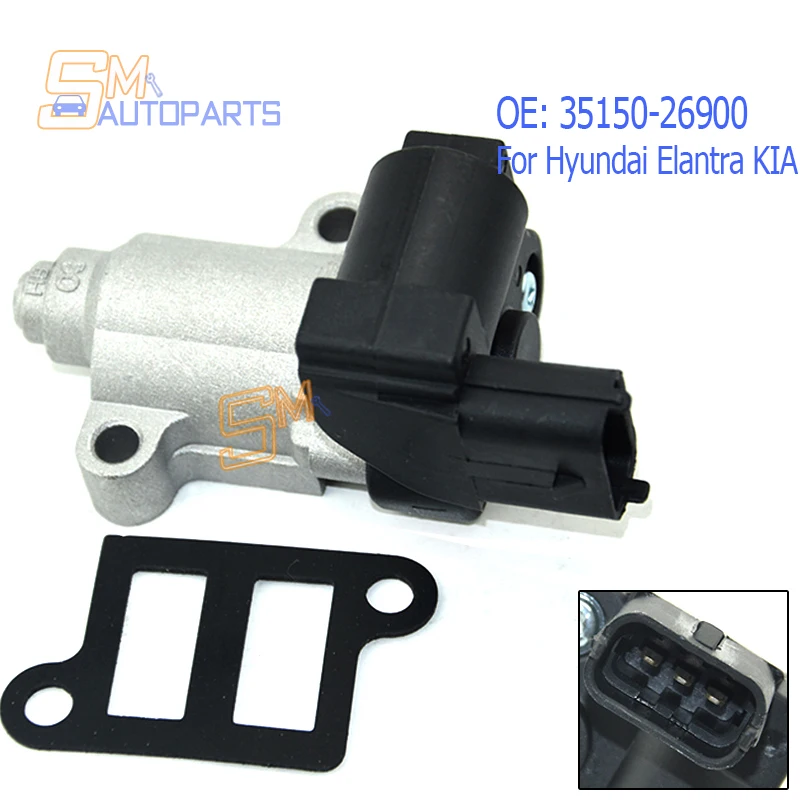 Idle Air Control Valve 35150-26900 3515026900 35150 26900 For Hyundai Elantra KIA Tiburon Tucson Spectra 2003-2010 35150-23700