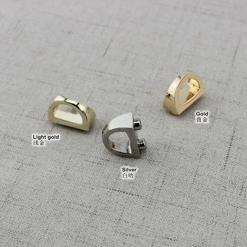 10pcs 14 มม.คุณภาพสูงกระเป๋าถือ/ถุงเงินทองโลหะอุปกรณ์เสริม Arch Bridge Connector แขวนอุปกรณ์ฮาร์ดแวร์