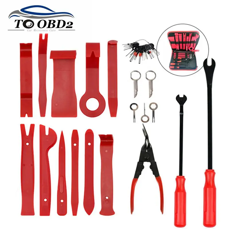 

Car Disassembly Hand Tool Kit Car Interior Pry Tool Kit Car Radio Installer Tools Door Clip Trim Panel Dashboard Removal Tool