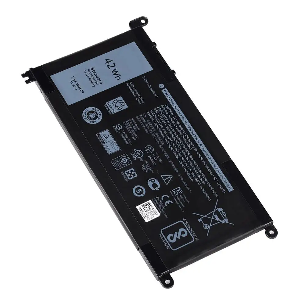 WDXOR Echtem Laptop Akku Für Dell inspiron 14 15 P66F 5568 P58F 5578 5579 5583 P86F 7572 P61F 7579