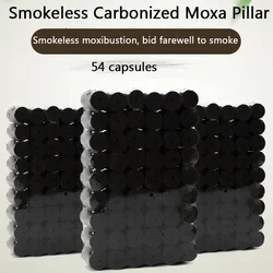 Smokeless Moxa  Carbonized, Smokeless 54 Moxibustion Needles Can Be Used for High-temperature Broiling Therapy