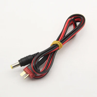 1.3 Meter length Amass XT60 XT30 T Plug Male To DC5.5*2.1mm Male DC5.5 2.1 Cable Suitable for Skyzone Fatshark Fpv Goggles