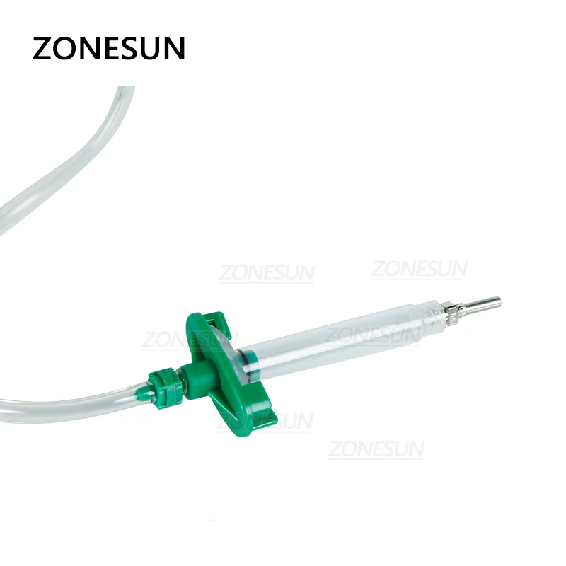 ZONESUN Pinhold Filling Nozzle Plastic Tube For Automatic Electrical Liquid Filling Machine