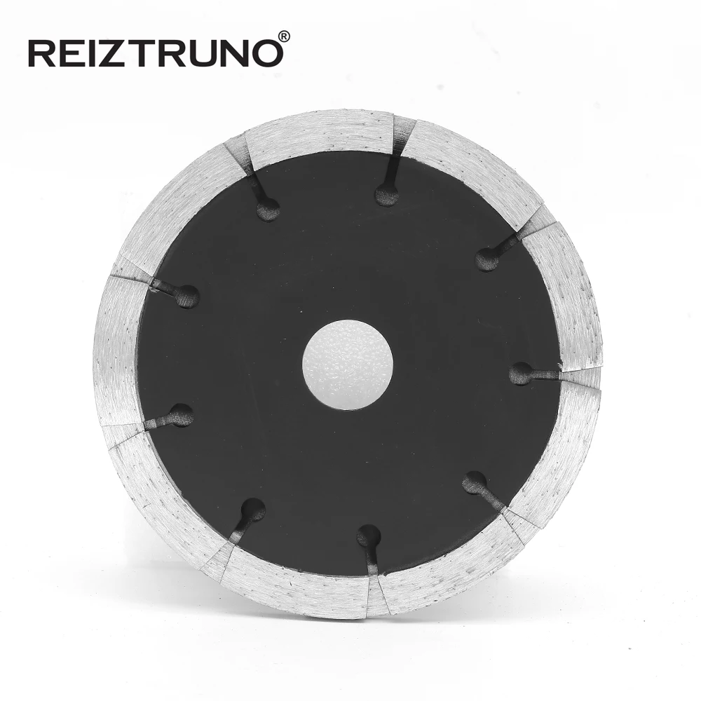 REIZTRUNO 125mm Premium Cutter Blade Double Sandwiched Diamond Tuck Point Blades for stone concrete cutting,Dry or Wet Use