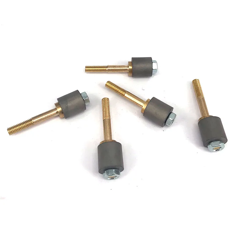 Tungsten Carbide Power Feed Contact OD16*ID6*Height16mm Conductive Block for EDM Wire Cutting Machine