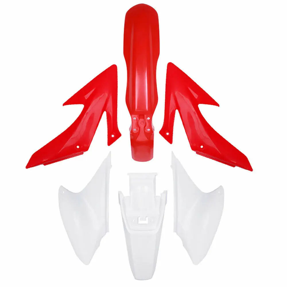 Complete Body Covers Plastics Fairing Set Fender Side Cover Red White for Honda CRF230F CRF150F 2008-2009 2012 2013 2014