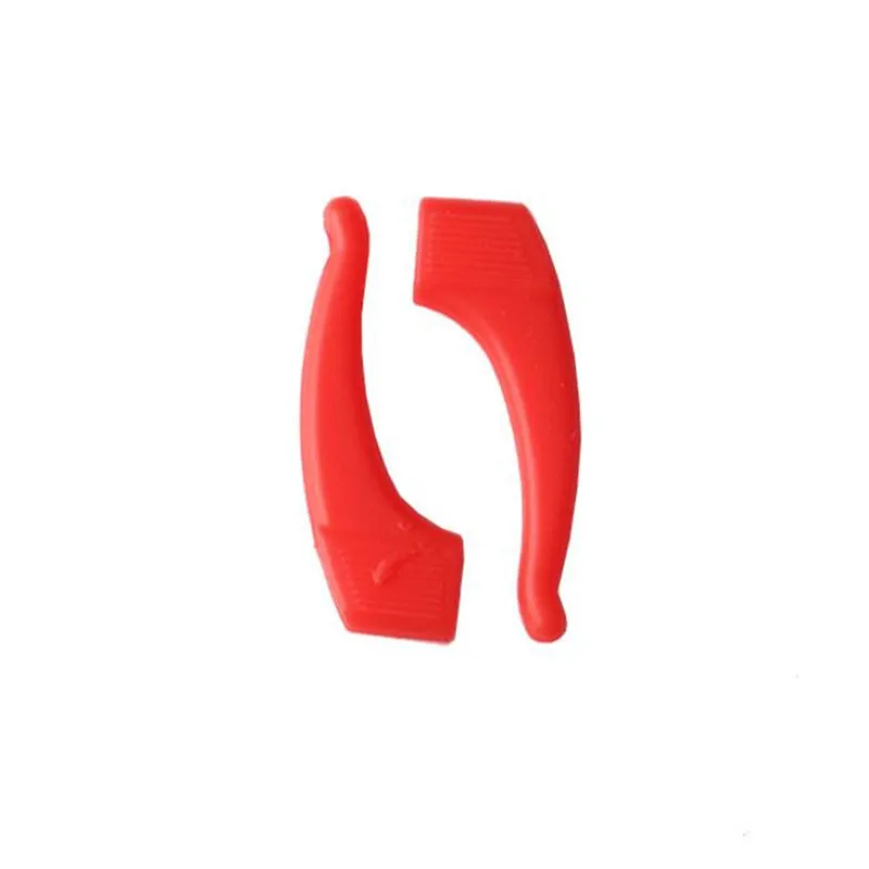 10 pairs Top Quality Silicone Anti-slip Holder For Glasses Accessories White/Black Ear Hook Sports Eyeglass Temple Tip stoppers