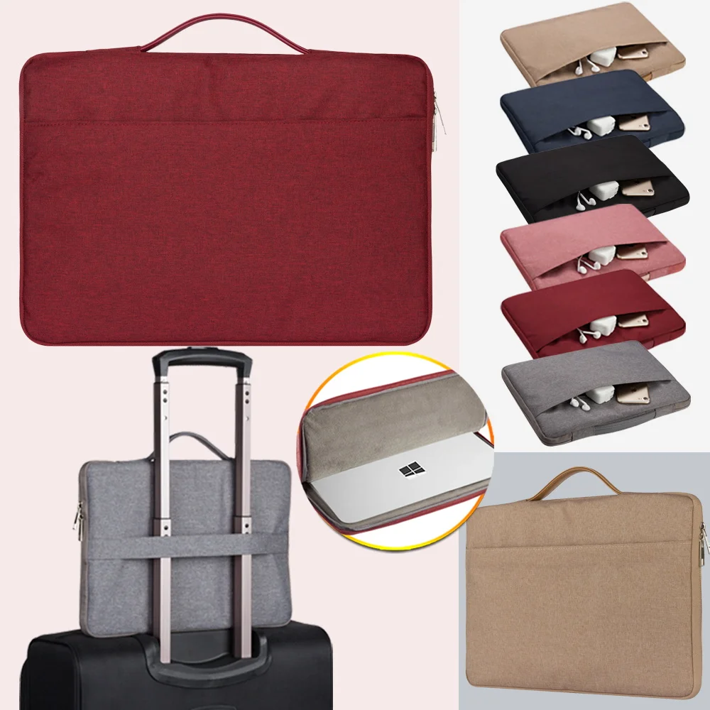 Laptop Bag for Microsoft Surface Pro 2/3/4/6/7/X Book 1/2 Laptop 1/2/3  Breathable Carrying Business Handbag