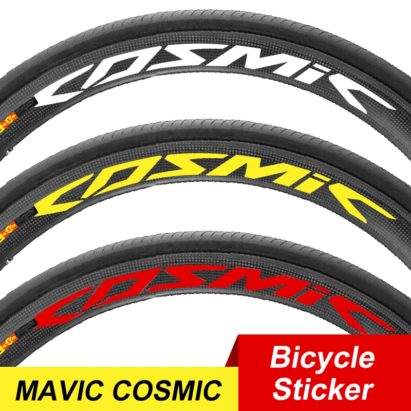 

700C 24/3038/50/60/88mm Disc Brake Rim Wheel Sticker Cycle Reflective Road Bike Wheels Decal