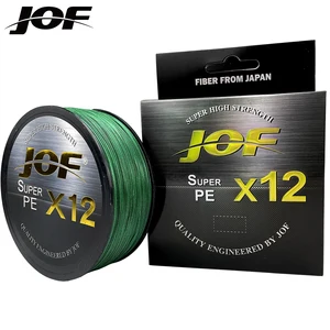 JOF-BRAID PE FISHING JOF, SBRAUMEN-FESTIKE, Multifilationslinie, 12 Austausch, 300 m, 500 m, 100 m 9 Hauptverkäufe Multifilament Line 12 Wire JOF - №7