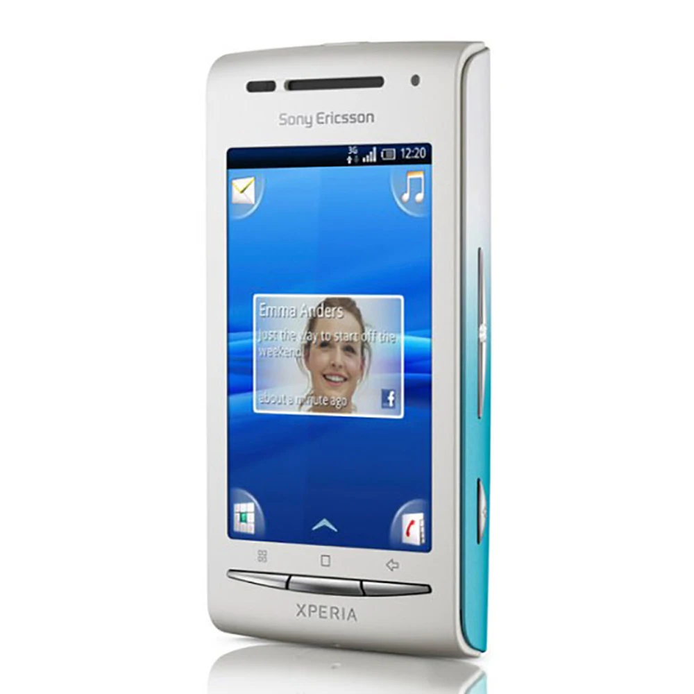 Sony Ericsson X8 originale Sony Ericsson Xperia X8 E15i telefono sbloccato Smartphone Android GPS wi-fi telefono da 3.0 pollici