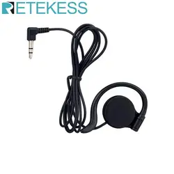 RETEKESS F4510A / F4510B 3.5mm Listen Only Earpiece Headset Earphone for Radio Wireless Tour guide System T131 / T131S