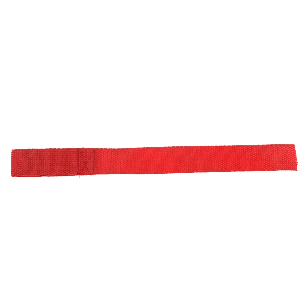 4xPolyester Red Winch Hook Pull Strap Universal ATV Parts 8cm/3.15 Inch