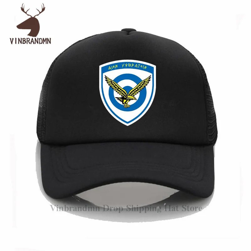 Armed Forces Greece Greek GRC GR military Air printed Baseball cap Brands hats 2021 fishing hats Cool Summer Outdoor bucket hats