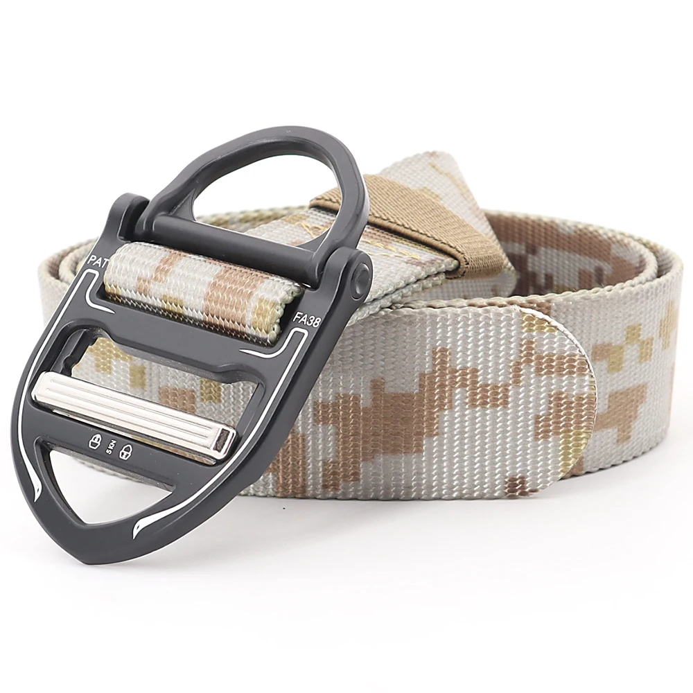 

Unisex Outdoor Sports Tactical Belt Multifunctional High Quality Canvas New Luxury Male Female Jeans Army Designer Trouser Belt