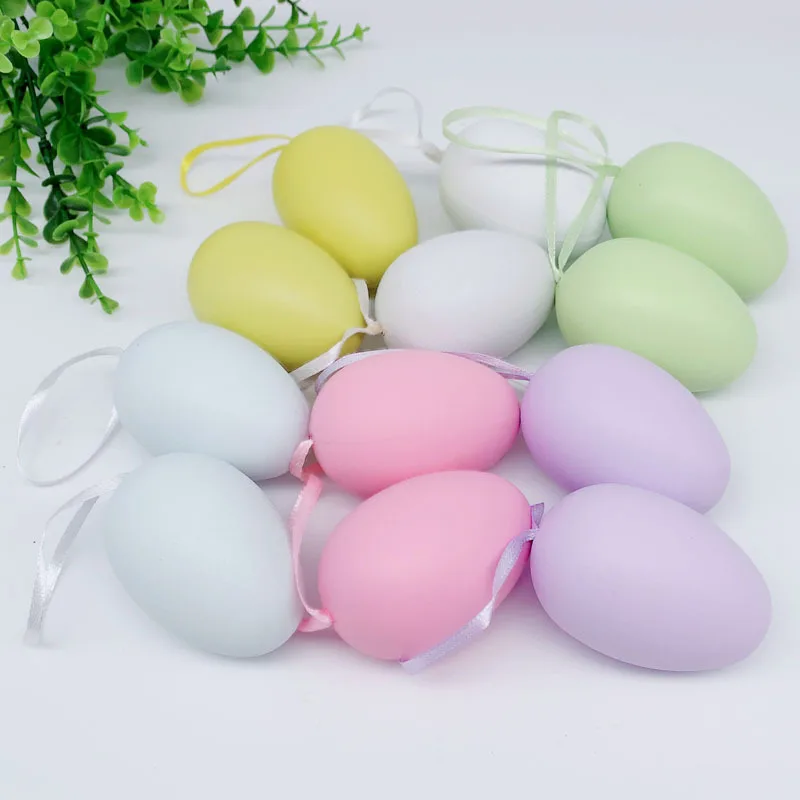 12PCS Easter colorful eggs Simulation Eggs Chick Party Happy Easter Party Ornaments Children Gifts 2025 Happy Easter Home Decor