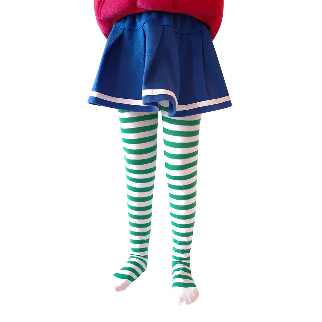 Halloween-Mädchen Gestreifte Strumpfhose Festtagsparty-Kostüm-Requisiten Strumpfhose Kinder-Strumpfhosen Dünne Strümpfe Mädchen-Accessoires – Detail 12