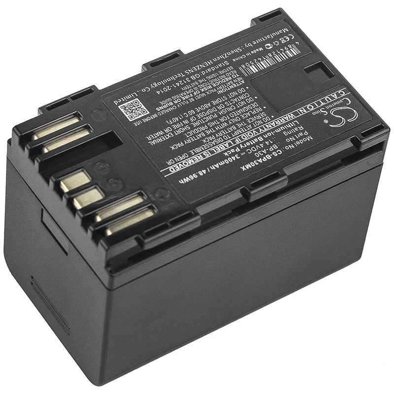 Cameron Sino 3400 mAh Pin cho MÁY CANON CA-CP200L EOS C200 EOS C200 PL EOS C200B EOS C300 Mark II EOS c300 Mark II PL XF705 BP-A30