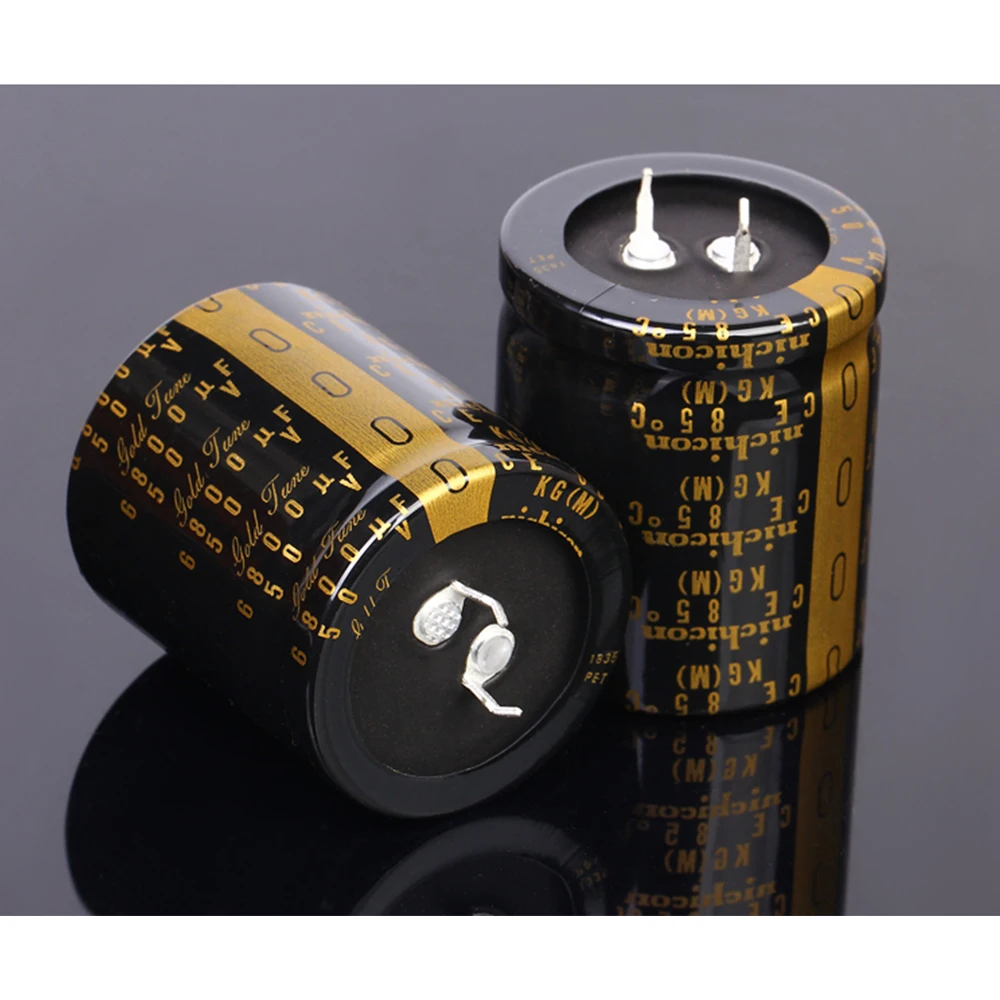 1Pair-5Pairs 50v 6800UF 50V Nichicon KG 유형 II 35x40mm 피치 10mm 오디오 커패시터 전해 커패시터 합금 피트
