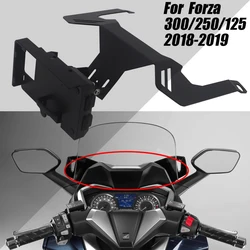 For HONDA FORZA 125 250 300 Navigation Phone Mount Bracket FORZA125 FORZA250 FORZA300 2017-2020 CNC Aluminum Smartphone Holder