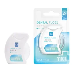 Y-kelin 2021 New Dental Floss Box Family Pack Portable Braces Orthodontic Special Thin Flat Wire Roll Flossing Correction