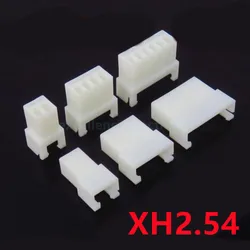 20 peças xh2.54 tjc3 conector fêmea invólucro 2.54mm passo 2p 3p 4p 5p 6p 7p 8p xh plugue de plástico