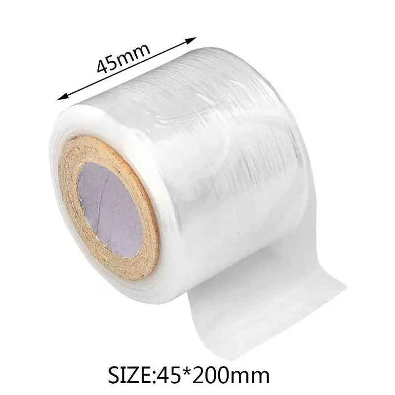 42mm * 200m papel Film para cejas de película para envolver tatuajes desechables maquillaje permanente cejas tatuaje película accesorios conservante