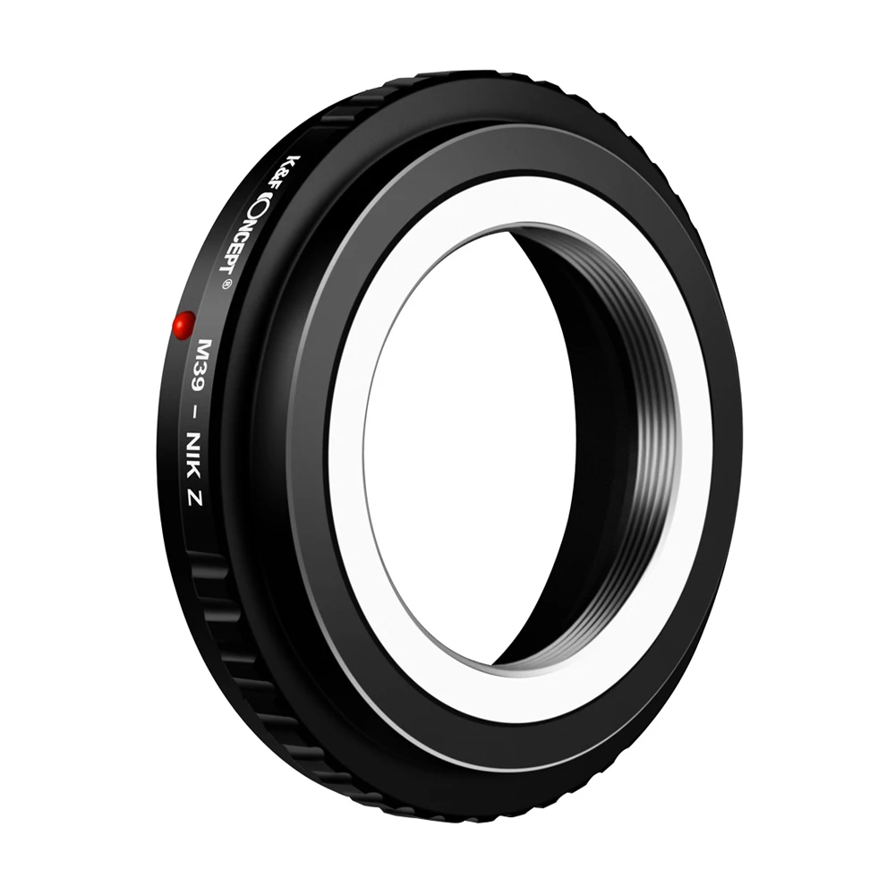 K&F Concept M39-Nikon Z Lens Mount Adapter for M39 Mount Lense to Nikon Z Mount Z6 Z7 Mirrorless Camera