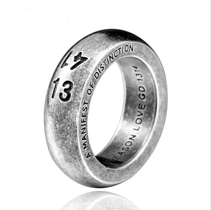 Couple 1314 Romantic Stainless Steel Ring Men And Women High Quality Gift