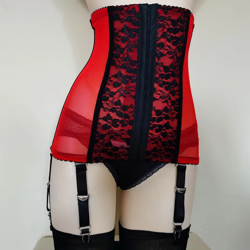 Lady High-waist Sexy Garter Belt Women Suspender Belt Exotic Lingerie Garters for Stockings Pantyhose