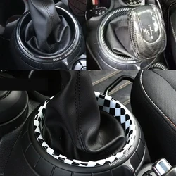 For MINI ONE COOPER S F55 F56 F57 F60 Countryman F54 Clubman Car Gear Lever Panel Ring Cover Interior Decoration Accessories