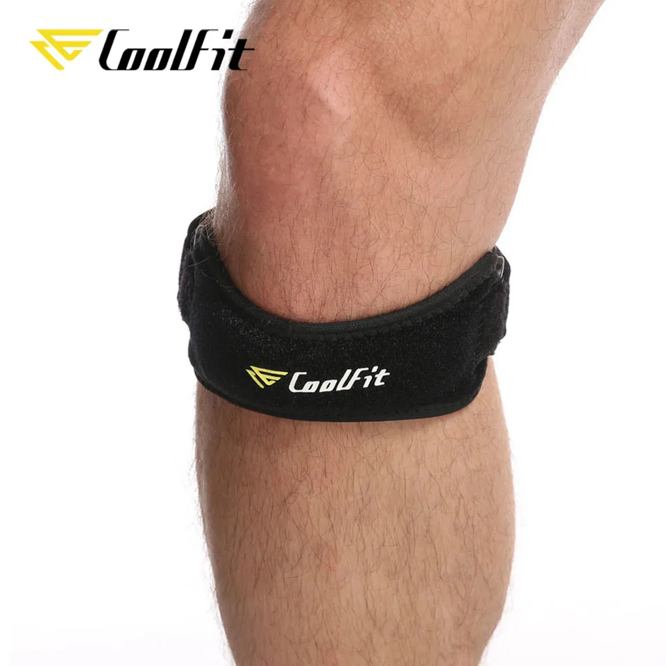 CoolFit 1PCS Knee Brace Support Knee pad Protective Sports Knee Protector Band Brace Meniscus Support Knee Injury Recovery