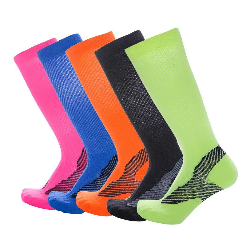 Brothock Spot Marathon Outdoor Sports Socks Stockings Prevent Varicose Veins Adult Running Pressure Compression Socks Wholesale