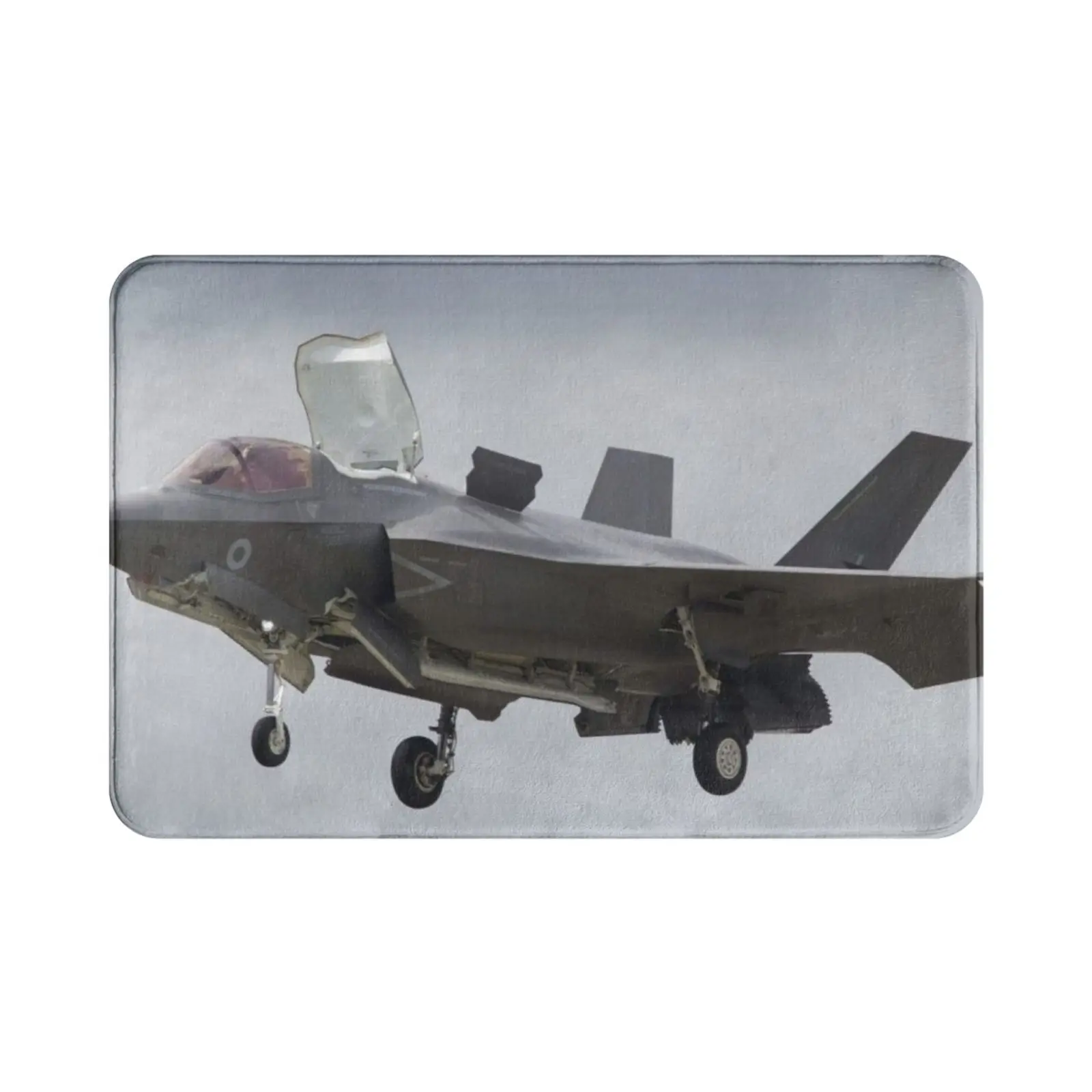 F35 Hovering Carpet Mat Rug Cushion Soft Raf Lockheed F 35 Lightning Attack Supersonic Vstol Fighter Bomber Jet